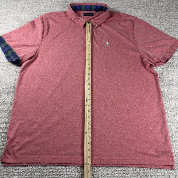 William Murray Signature Golf Polo Shirt Pink Men’s Size XXL - Picture 4 of 8